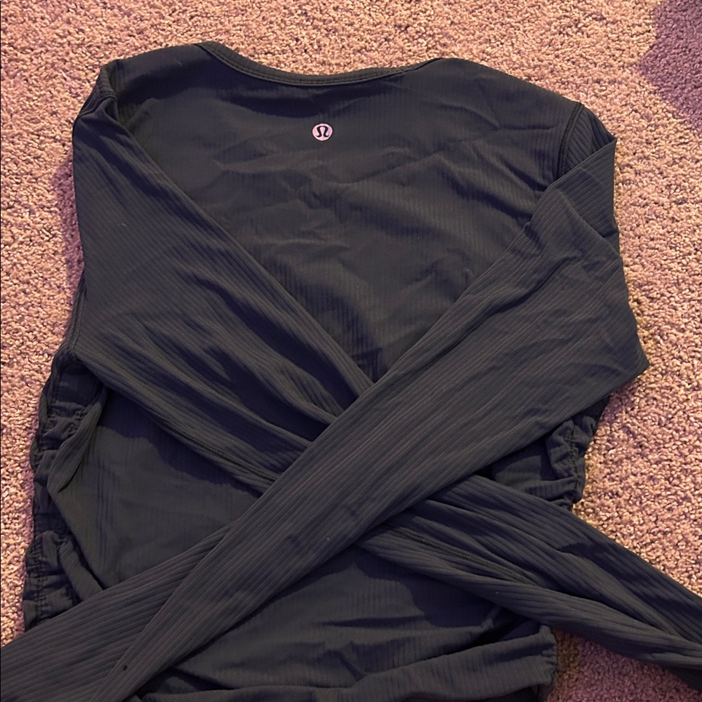 lululemon athletica Long Sleeve Top - Dark Green
